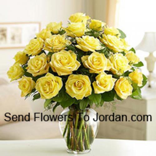 24 Divine Yellow Roses