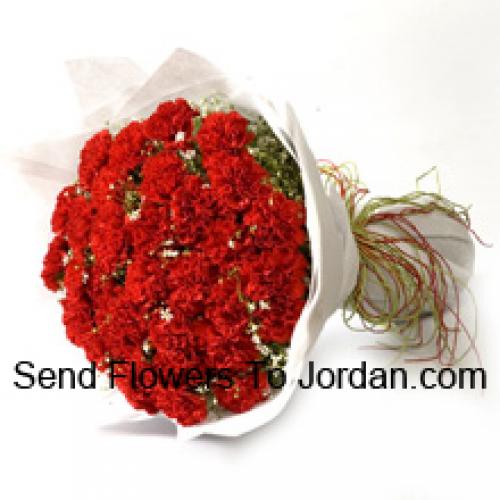 Special 36 Red Carnations